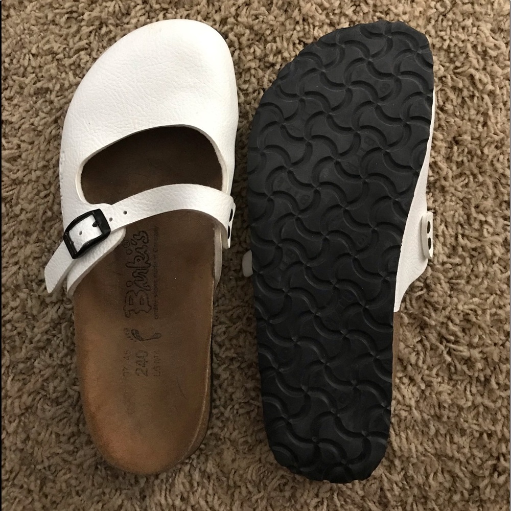 Birkenstock 37 white Maryjane